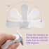 Child Proof Door Lever Locks (6 Pack) - Baby Proofing Door Handle Locks with Adhesives for Toddler Safety