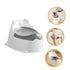 Portable Toilet Seat Lightweight Travel Potty for Durable Toilet Training Seat with Soft Design for Training and Daily