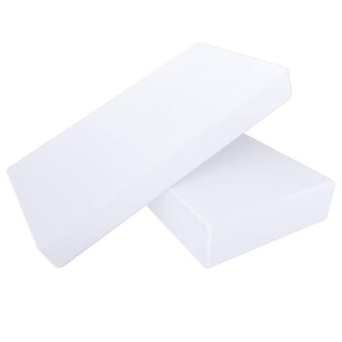 NTBAY 2 Pack Fitted Crib Sheet - 100% Brushed Microfiber, Super Soft 28x52 Inches for Standard Crib
