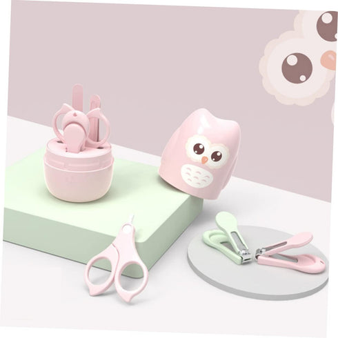 WEKAMOS Set Baby Nail Clippers for Newborns Safe Nail Care Kit Baby Tweezers and Gentle Grooming Tools