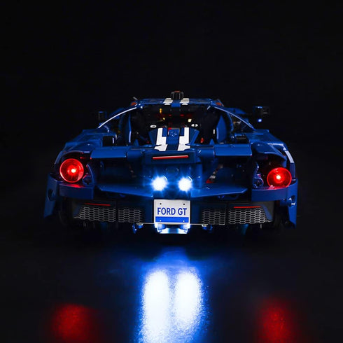Kyglaring LED Lighting Kit for Lego Technic 2022 Ford GT 42154 Building Kit (No Model)
