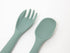 Lila & Jack's Baby Feeding Set, BPA Free Silicone Dinner Plate and Cutlery Set, Includes Spork, Spoon, Bib, and Plate