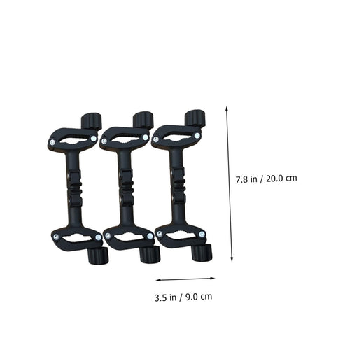 LOORGVEL Adjustable Stroller Connector for Twins Pushchair Accessory Iron Plastic Construction Lightweight Detachable