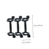 LOORGVEL Adjustable Stroller Connector for Twins Pushchair Accessory Iron Plastic Construction Lightweight Detachable