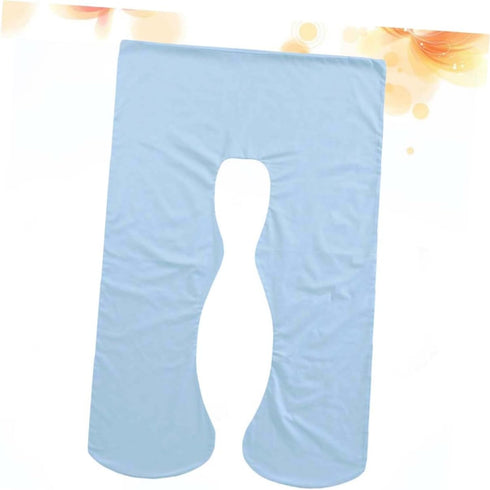 MERRYHAPY U-Shaped Pillowcase for Pregnant Women Soft Knit Easy Zipper Machine Washable Durable Cover for Pregnancy