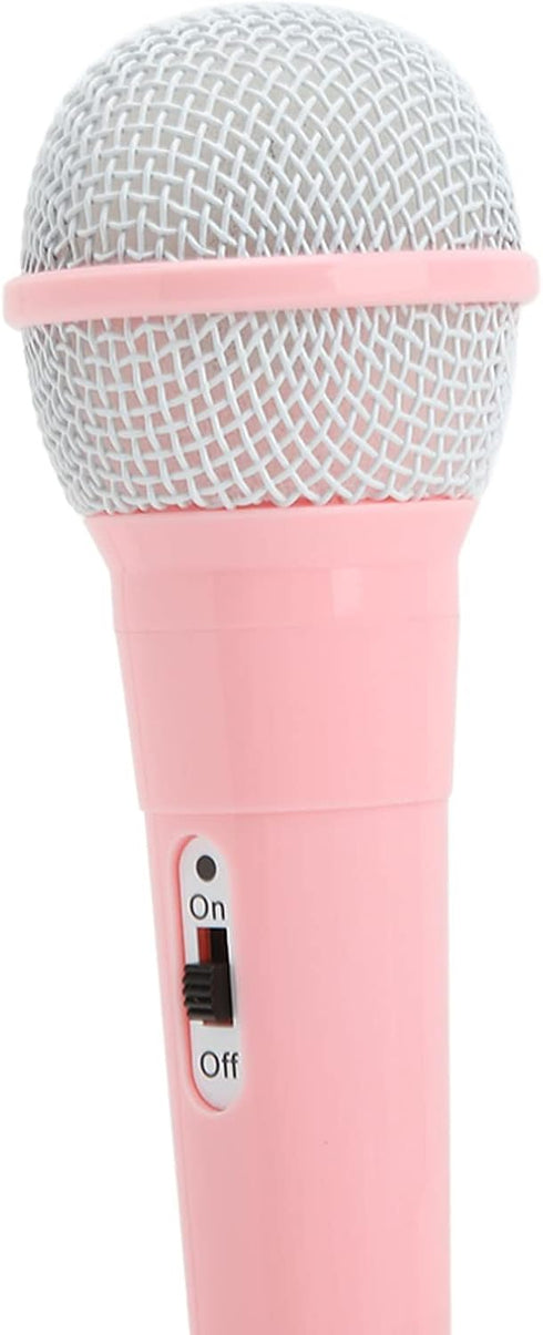 Zyyini Kids Wired Microphone, 3.5mm Jack, Lightweight, No Battery for Kids Singing Machine
