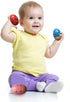 JoFAN 6 Pack Wooden Percussion Musical Shake Eggs Shakers for Kids, Christmas Stocking Stuffers Gifts