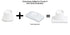 Wall Nanny 4 Inch Extension Accessories for Baby Gate, Connect Extensions to Add 4 Inches in Length - 4 Pack (Made in