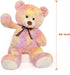 Tezituor 40in Giant Teddy Bear, Big Stuffed Animal Plush, Rainbow Yellow Soft Gifts for Baby Shower, Birthday