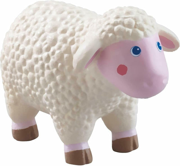 HABA Little Friends Sheep - 3.5" Farm Animal Toy Figure