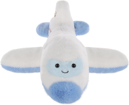 12.5 Inches Fluffy Comfort Plane Stuffed Animal Toy for Kids