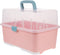 ibasenice Bottle Drying Rack with Cover Bottle Storage Box and Pacifier Organizer