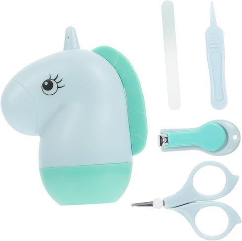 MERRYHAPY Baby Nail Clippers Set for Infants 4-Piece Nail Care Kit with