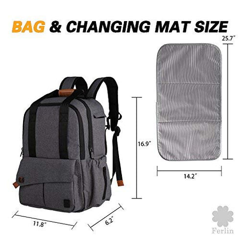 Ferlin Backpack Diaper Bag