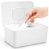 Lijroavy Baby Wipes Dispenser, Baby Wipe Holder for Fresh Wipes, Non-Slip Baby Wipes