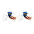JIANNIU Servo SG90Micro Steering Gear Motor kit Suitable for Remote Control Robot Helicopter
