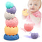 HAHAone Baby Sensory Balls Teething Toys 6 9 12 18 Months Soft Building