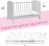 Pack 38"x26"x3'' Pack and Play Mattress Trifold - Dual-Sided Memory Foam N Play Mattresses - Portable Baby Crib