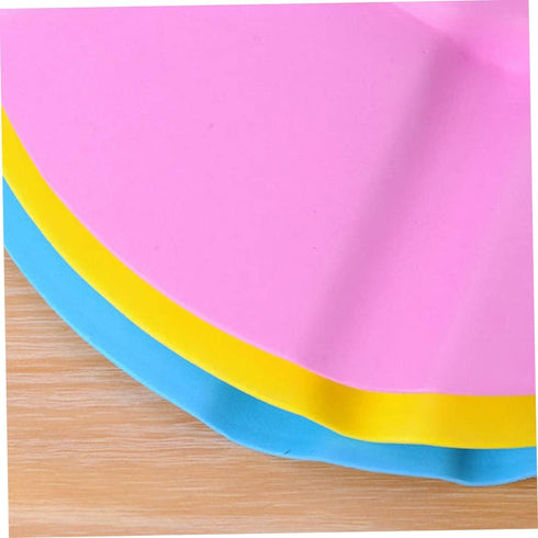 Lcarege 3PCS Baby Bath Soft Cap Adjustable Soft Bath Cap Shampoo Protection Products for Baby Kids Child Shower
