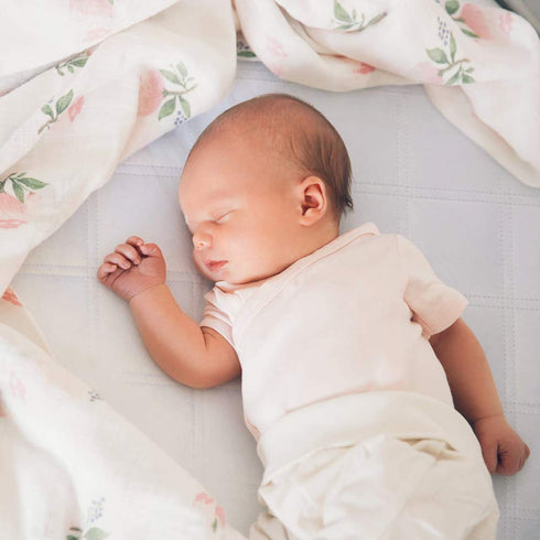 Yoofoss Waterproof Bassinet Mattress Pad Cover, 2 Pack, Baby Bassinet Mattress Protector for Boys and Girls, 32x16in