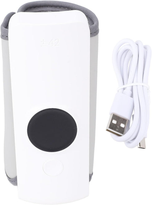 Portable Bottle Warmer, USB Rechargeable Travel Bottle Warmer with Smart Constant Temperature for Milk