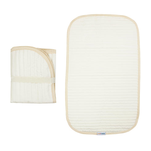 Portable Diaper Changing Pad-Quilted Thicker Waterproof Changing Pad-Change Pad Liner Bed Pad Play Mat-Travel Diaper