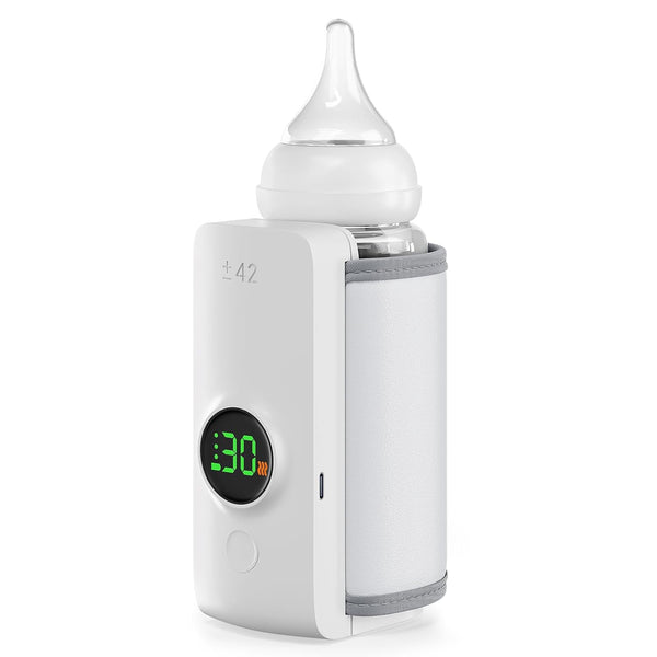 Generic Portable Bottle Warmer with Live Display, 6-Speed Temp Control(37C to 55C /