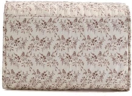 Diaper Caddy Organizer,Cute Floral Nursery Storage Basket,Soft Portable Changing Table Car Caddy Organizer Gift (Floral