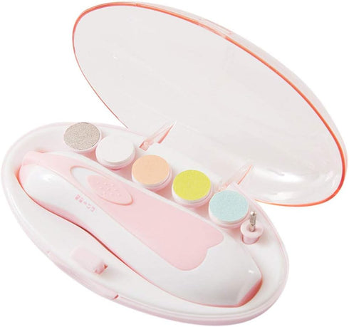 Redvive Top_Home Redvive Top Baby Nail File Clippers Electric Trimmer Newborn Toddler Toes Trim