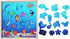 TOWO Wooden Fishing Game Magnetic Fishing Puzzles with Numbers, Educational Toys for 3 Years Old