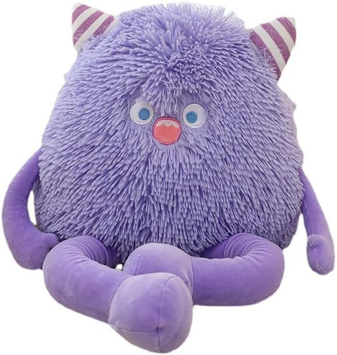 Cute Monster Plush Toy, 12.6'' Soft Monster Stuffed Animal Pillow, Birthday Halloween Christmas Gifts for Kids Boys