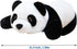 Panda Stuffed Animal, 1.87lbs Cute Weighted Plush Hugging Pillow Toy for Boys and Girls, 31.4 Inch