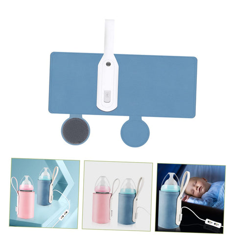 Totority Portable USB Bottle Warmer Temperature Fit for Bottles for Travel Go Feeding Quick Heating and Convenient