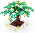 Tree Building Blocks Plant Accessories Set, DIY Building Bricks Kit Compatible with All Major Brands (with Bird)