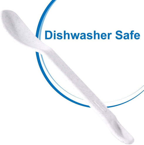 Rehabilitation Advantage Children's 2-in-1 Feeding Spoons, Set of 10