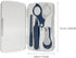 Set Trimming Pinching Kisangel Fingernail Scissors and Nail Clipper for Newborns, Blue Manicure Grooming Kit