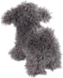 Apricot Lamb Toys Plush Dark Grey Poodle Dog Puppy Stuffed Animal Soft Cuddly 8.3 Inches Perfect for Child