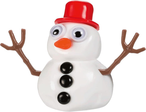 Toysmith Melting Snowman – Reusable Putty Slime Kit with Accessories, Holiday Gift for Kids