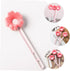 HANABASS Flower Shaped Long Handle Bottle Cleaning Brush Soft Sponge Cup Brush for Household Use for Water Bottles