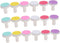 Toddmomy Electric Nail Trimmer Heads 18 Pack Baby Nail File Pad Non-Harmful