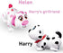 2+ WEofferwhatYOUwant Robot Dog Electronic Spanish Harry Puppy Bilingual Interactive Pet Dog Toy for Toddlers Walks
