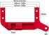 TRX4 Servo on Axle Mount, Aluminum TRX4 SOA Mount 4-Link Suspension for 1/10 RC Crawler Car