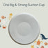 Studio Merveille 6-12 1-3, Silicone Suction Plates with Dividers - Grip Plates for Babies Months and Toddlers Toddler