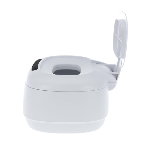 Nuby Hands-Free Baby Wipe Warmer - Touch-Free Motion Sensor Lid, Weighted Warming Plate, Built-in Night Light & Clear