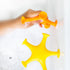 Set 3 Ubbi Starfish Stretch and Suction Bath Toys, Baby Bath Accessory, Water Toys for Toddler Bath Time, Fun Baby