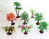 OrgMemory Upgrade Trees Cake Decorations, 19pcs Model Trees with Bases, Ho Scale Diorama Supplies