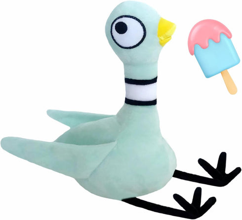 New 12" Pigeon Plush Soft Filled Bird Toy, Durable Plush for Boys and Girls, Children's Gift
