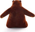 23.6 in/60 cm SNOWOLF Djungelskog Bear Giant Simulation Bear Toy Stuffed Animal Plush Doll Huge Cuddly Brown Teddy Bear