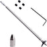 Fielect Drive Shaft with Propeller & Universal Joint for RC Boat - L200mm Shaft, L150mm Sleeve, D36mm Propeller