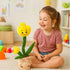 Cuteoy Talking Tulips Plush Toy Repeats What You Say Dancing Walking Mimicking Twisting Stuffed Animal Musical Electric
